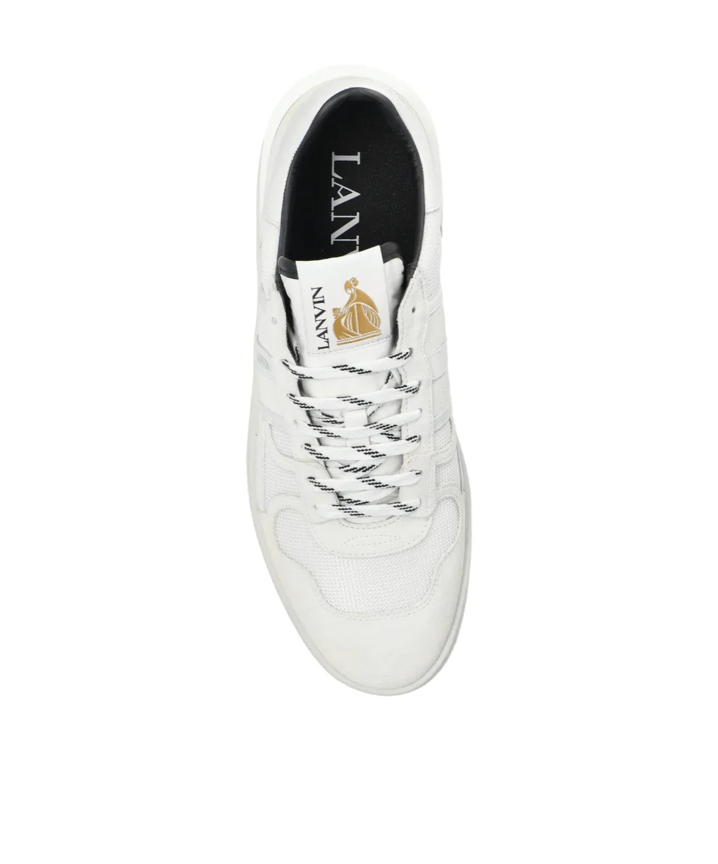 Lanvin Clay Lace-Up Sneakers