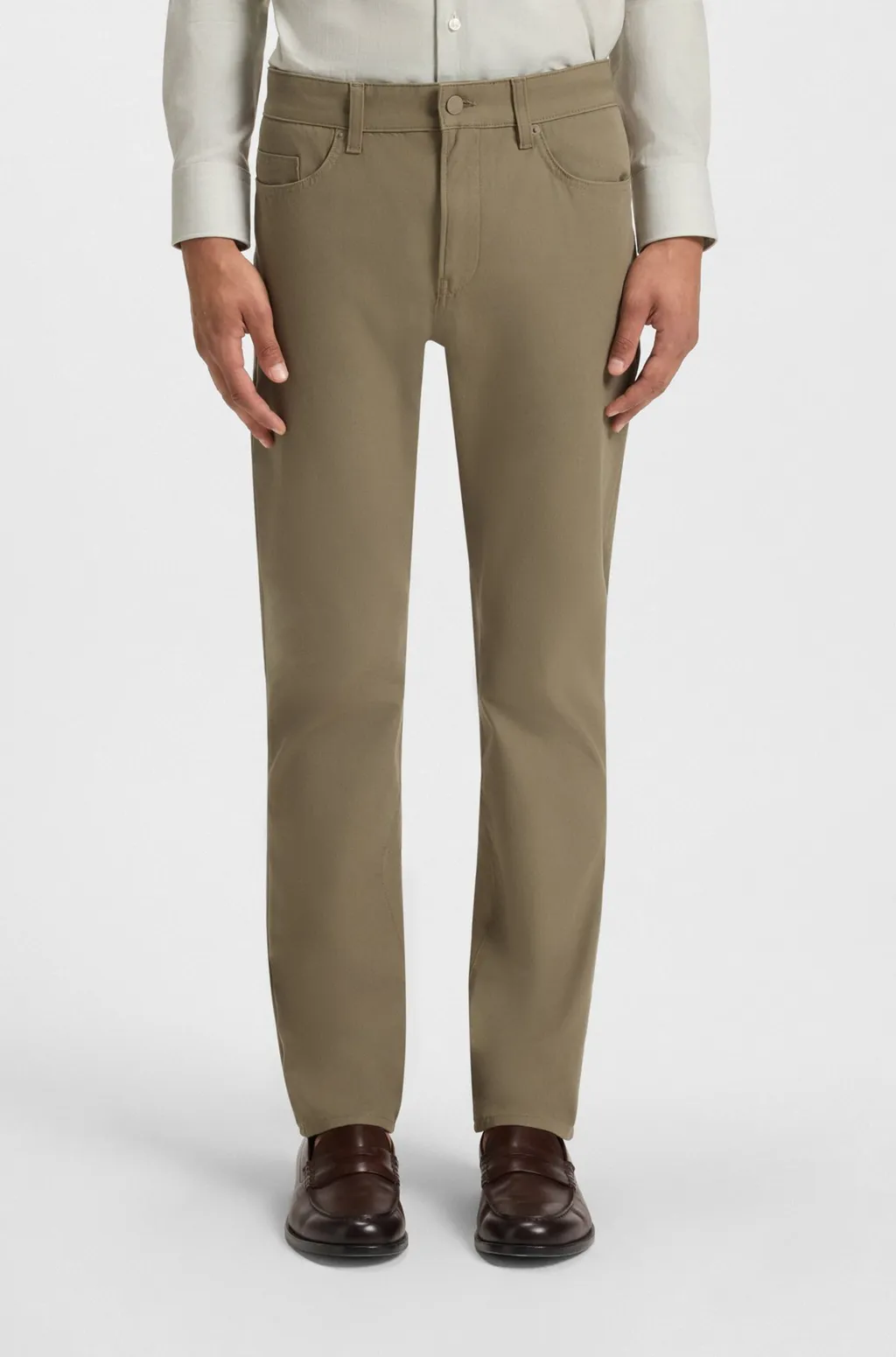 Cotton-Blend Pants