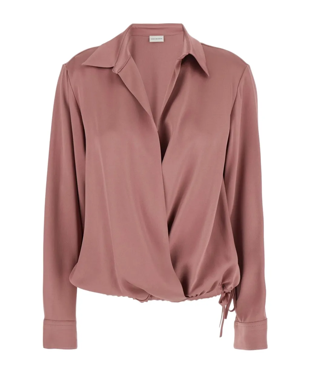 Lapel Long Sleeve Shirt