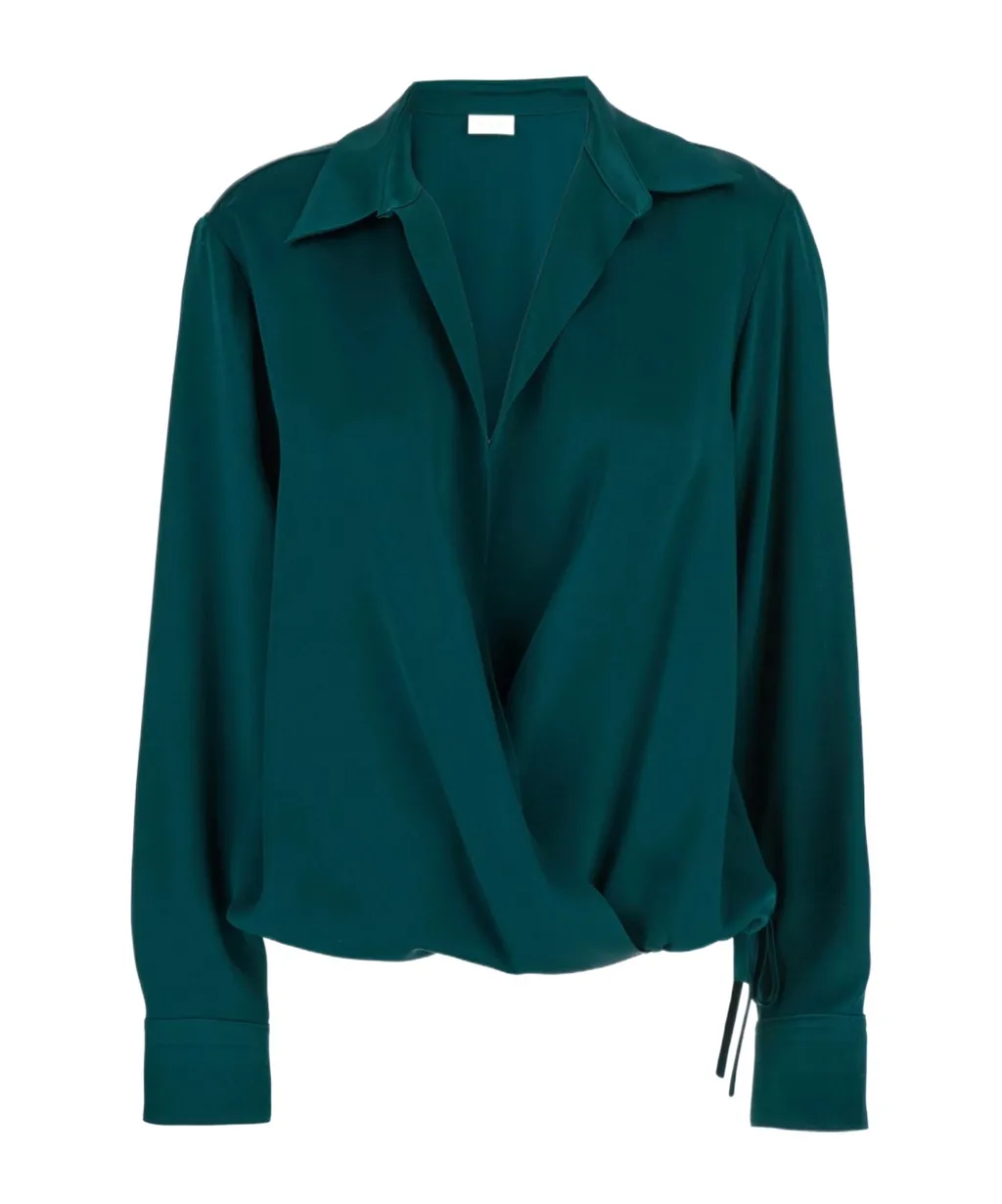 Lapel Long Sleeve Shirt