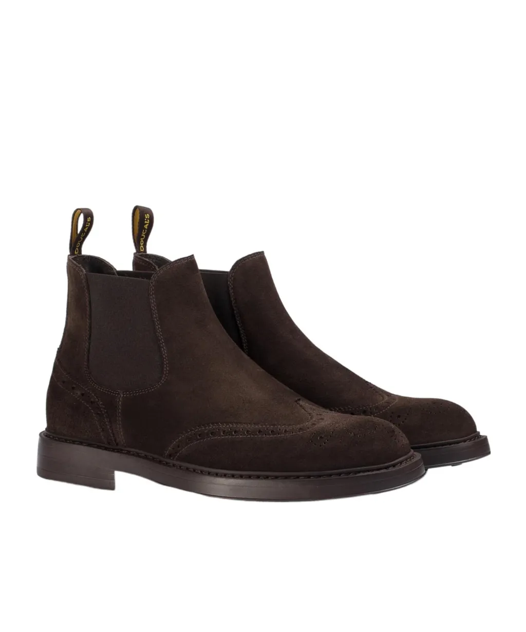Doucal's Round Toe Ankle Boots