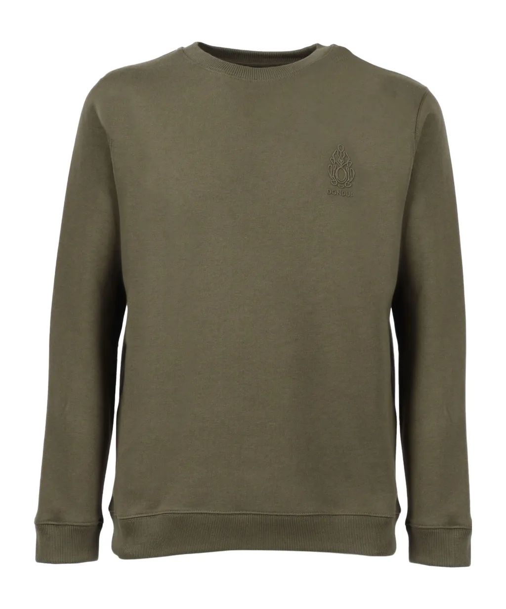 Embroidered-Logo Cotton Sweatshirt