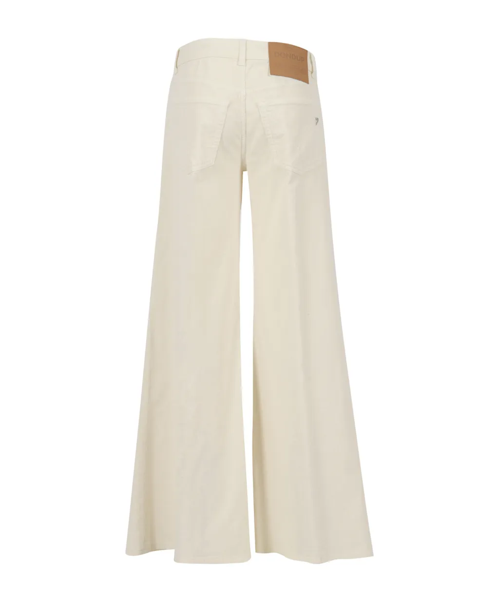 Corduroy Wide-Leg Jeans