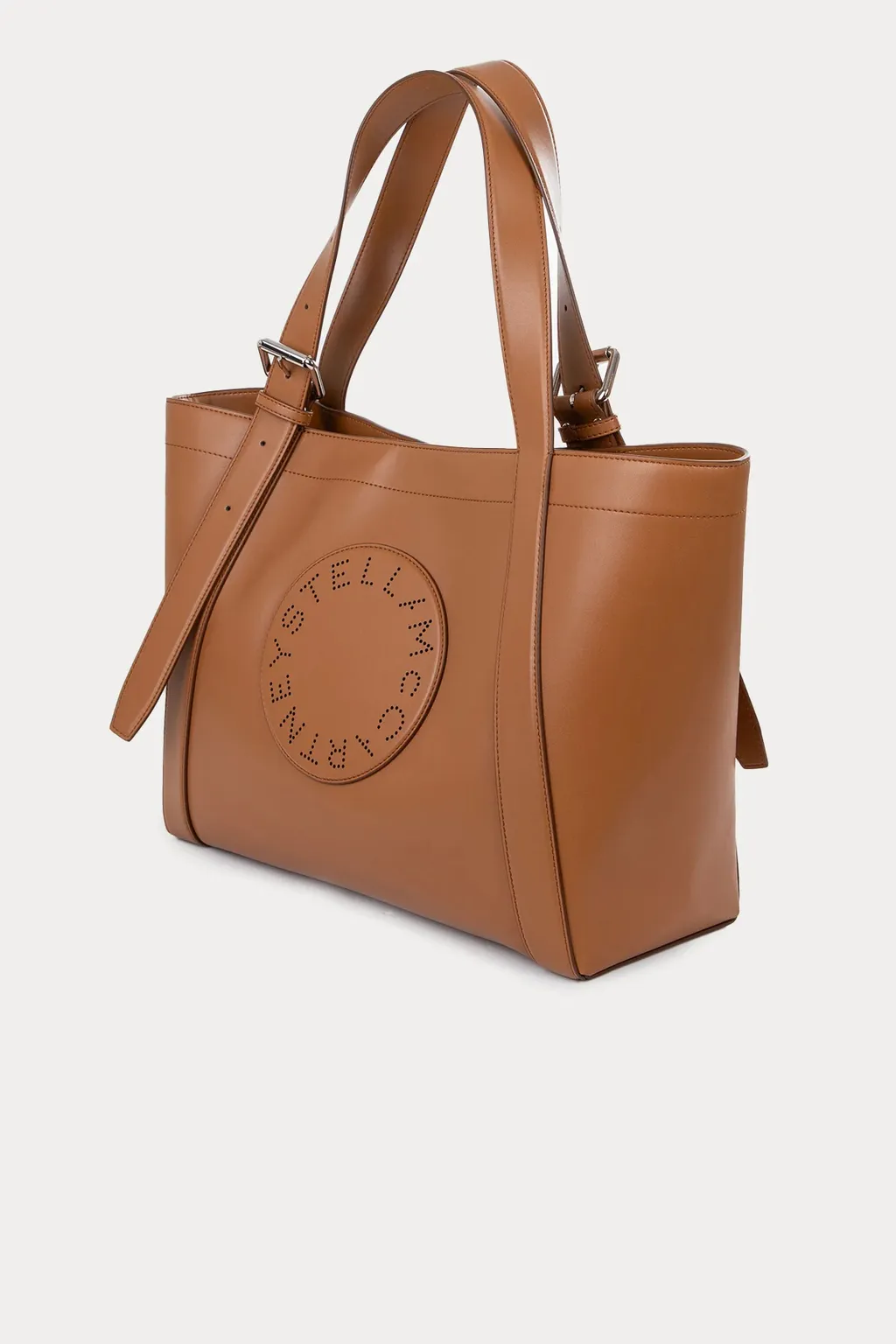 Logo Belt Crossbody Tote Bag