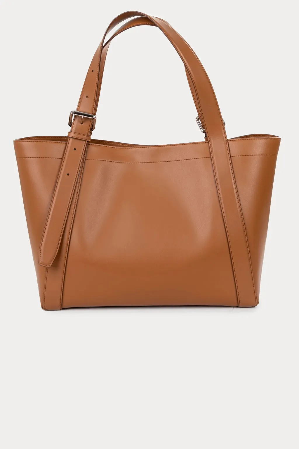 Logo Belt Crossbody Tote Bag
