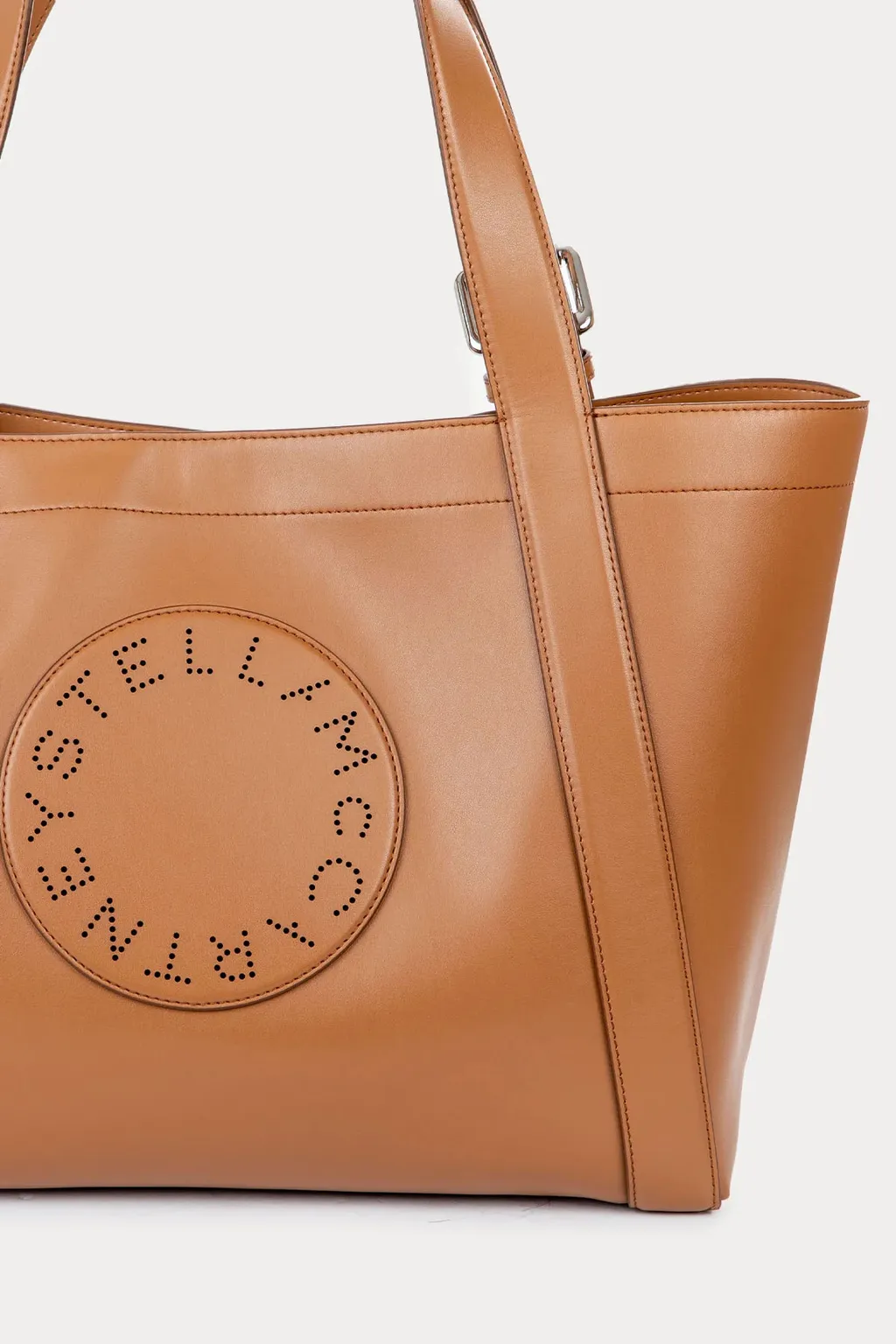 Logo Belt Crossbody Tote Bag