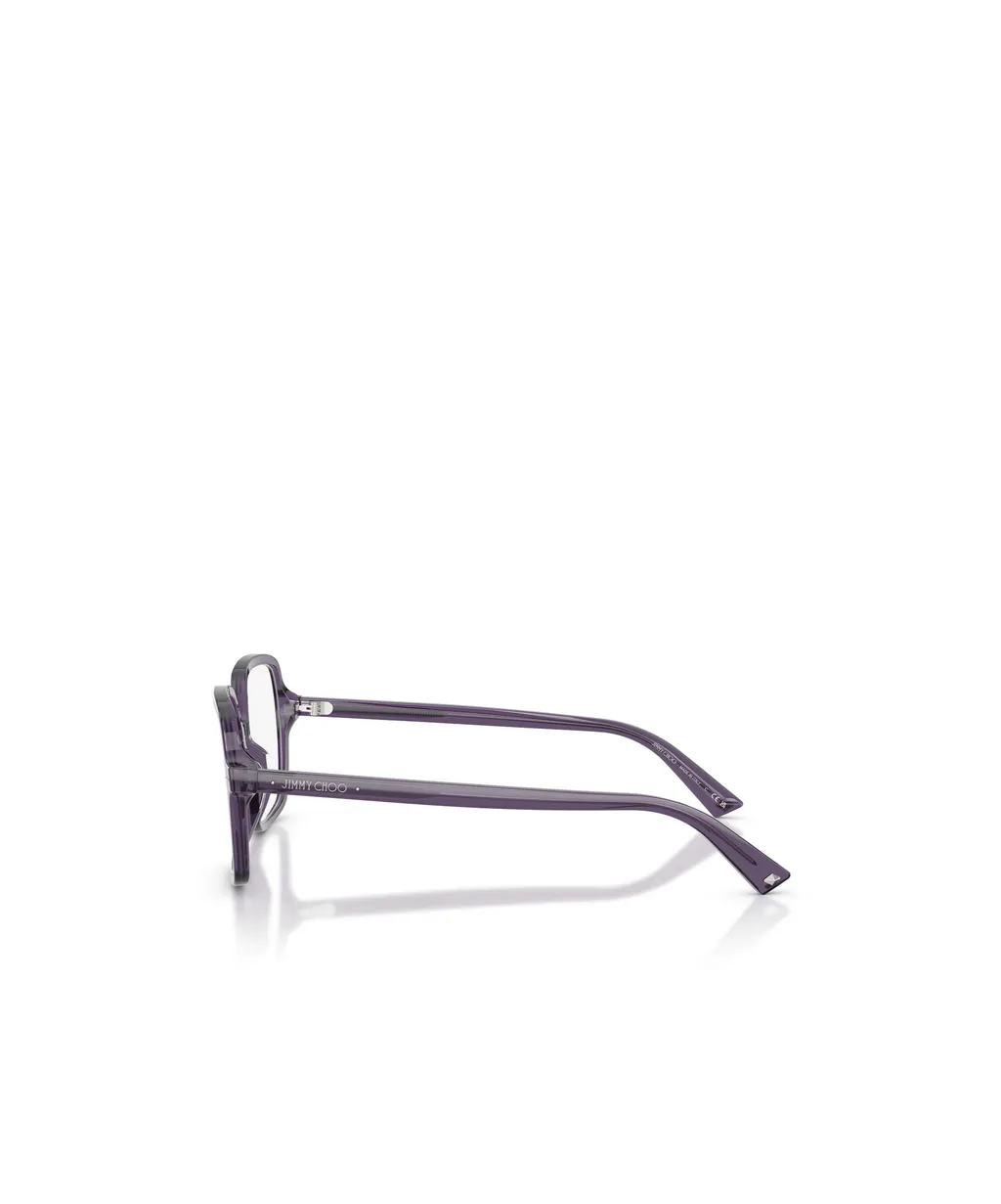 Geometric Frame Plano Lens