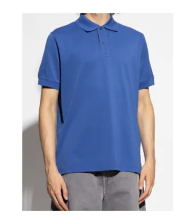 Paul Smith Artist Stripe Placket Polo Shirt