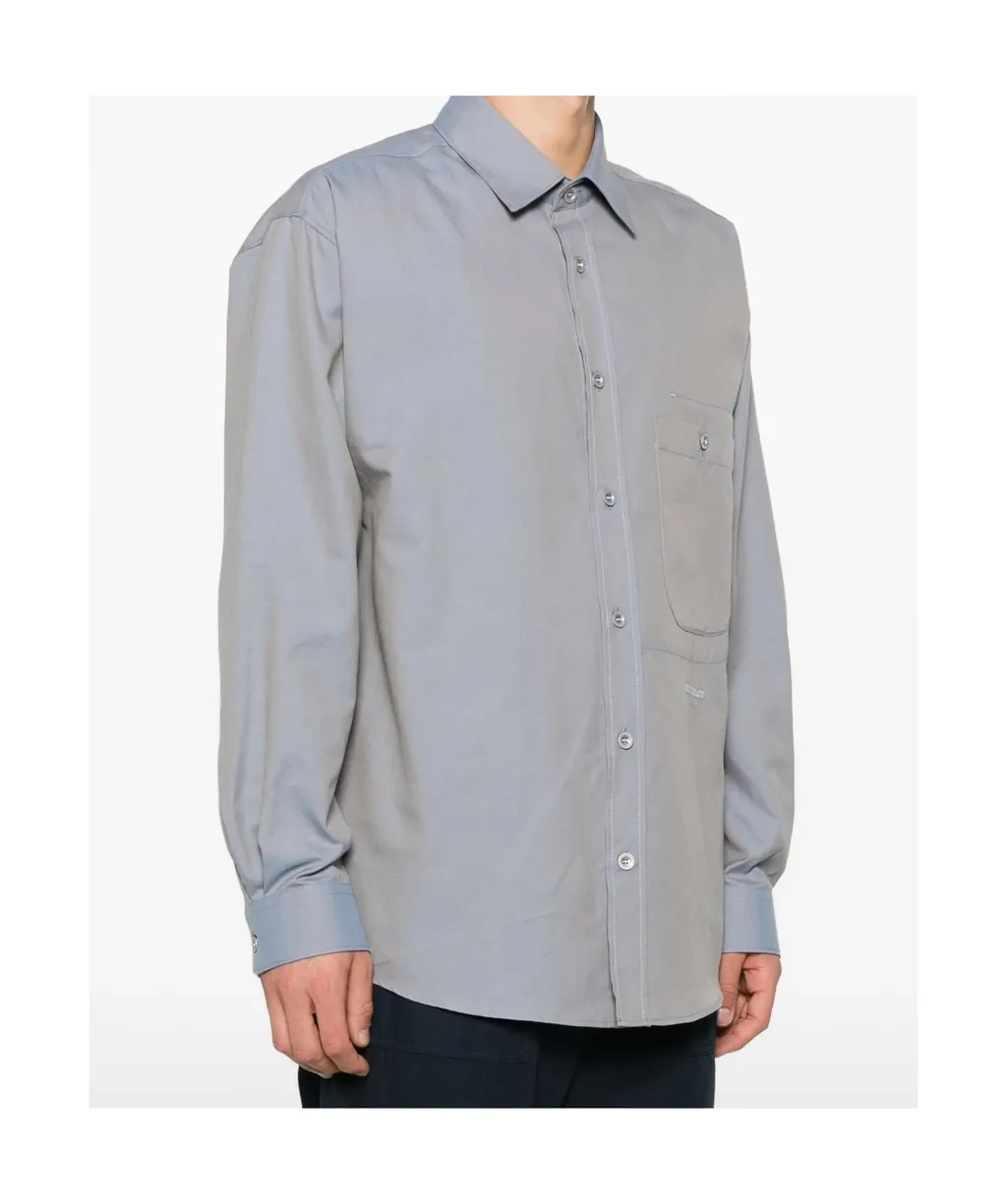 1100003 Patch-Pocket Button-Down Shirt