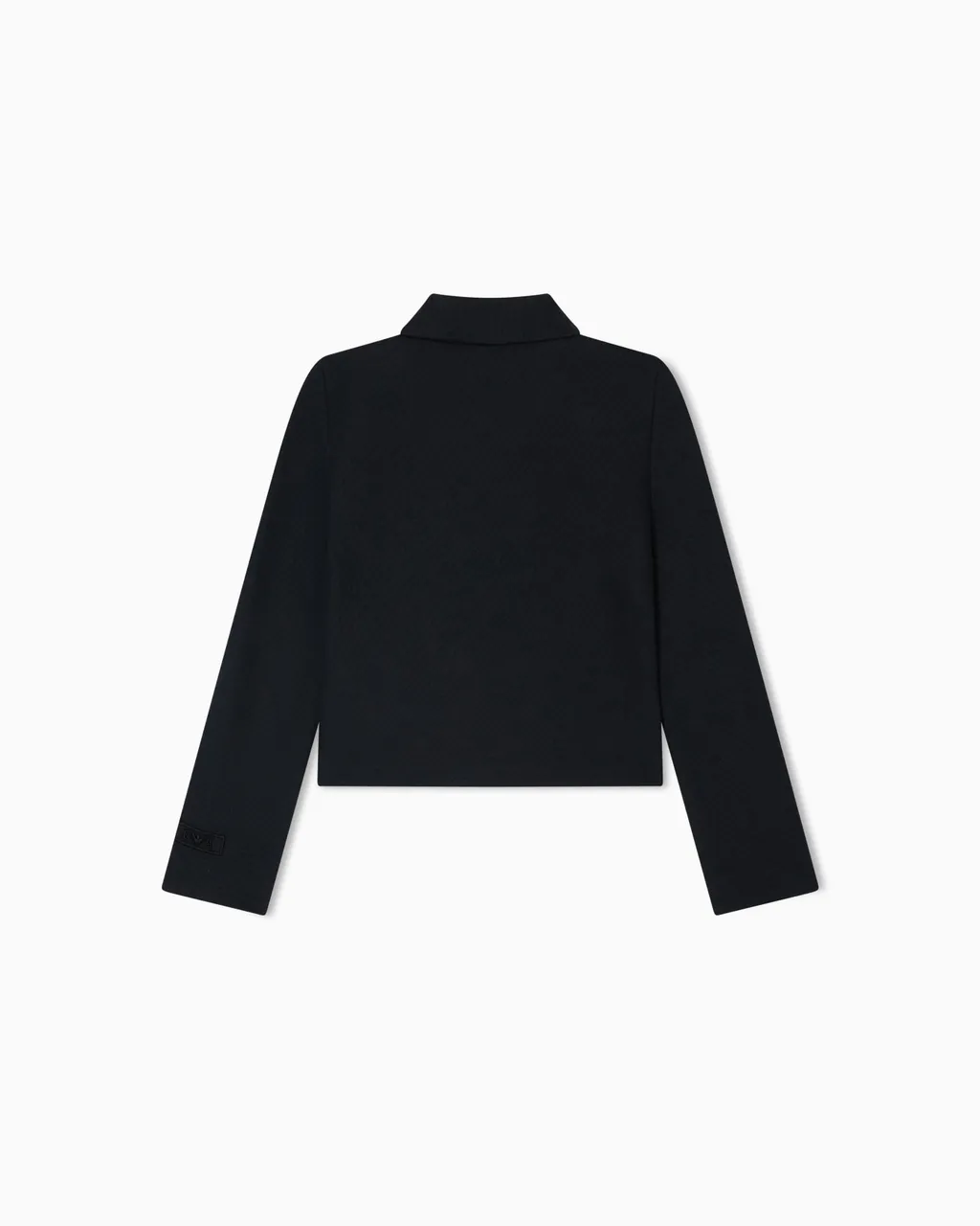 Emporio Armani Kids Quilted Jersey Double-Breasted Jacket