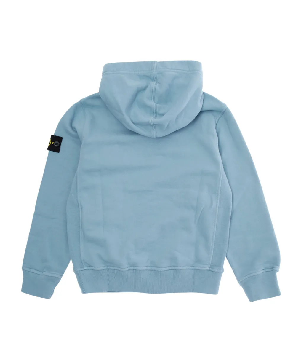 Stone Island Junior Logo Patch Hoodie