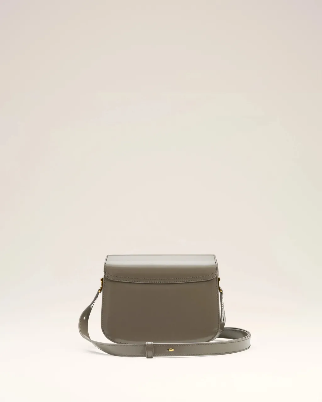 Grey Glazed Leather Paris Paris Bag
