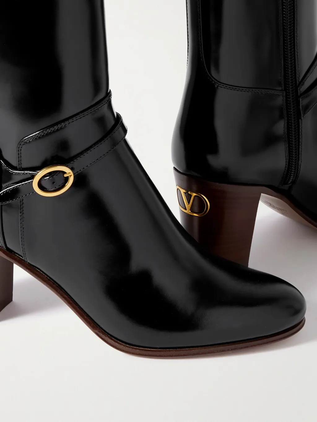 Round-Head Ankle Boots