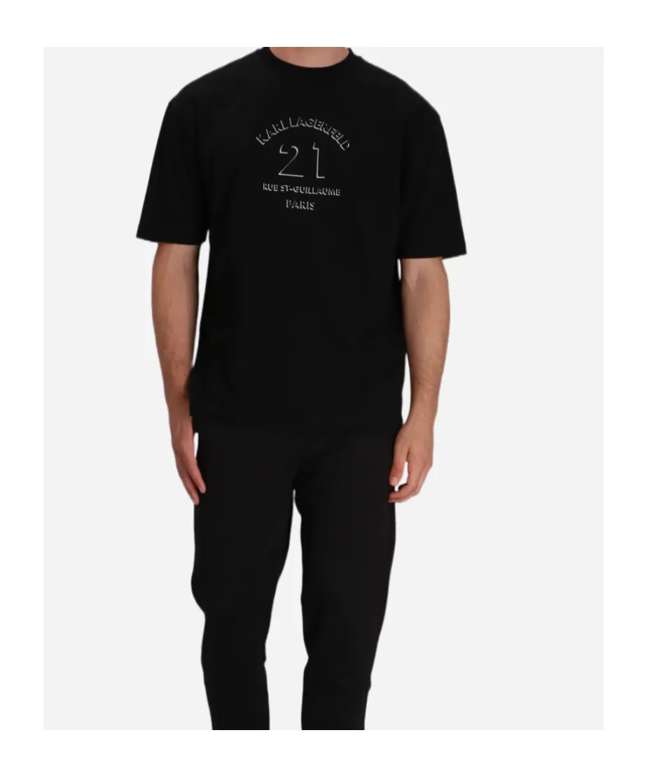 Paris-Embroidered Cotton T-Shirt