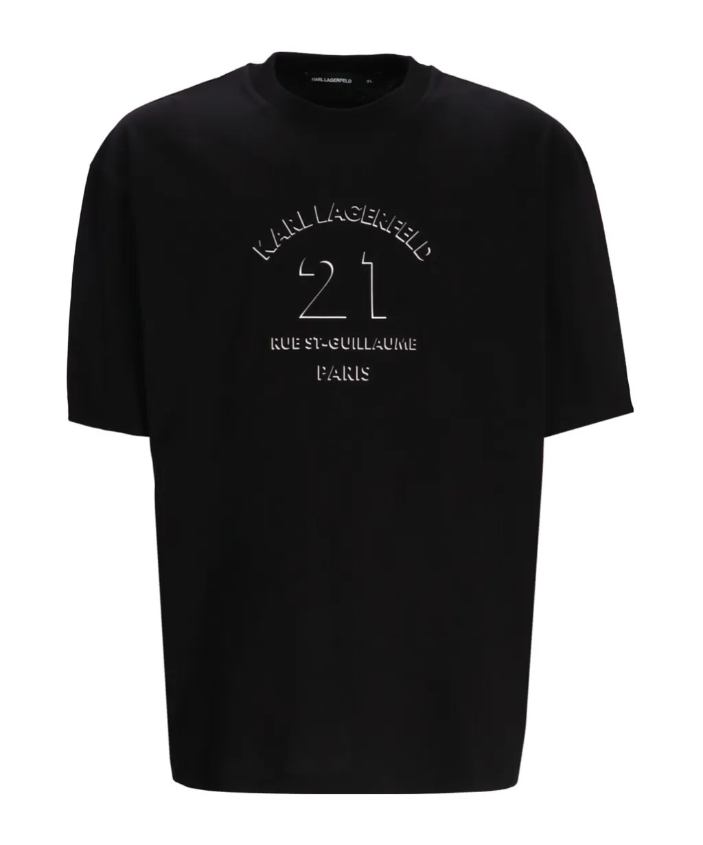 Paris-Embroidered Cotton T-Shirt