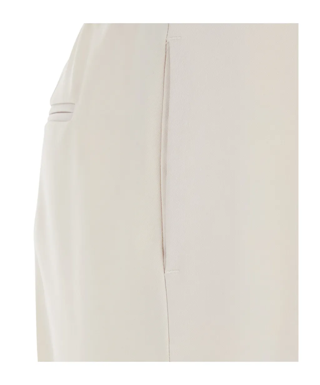 Pt Torino Wide-Leg Wool-Blend Pants