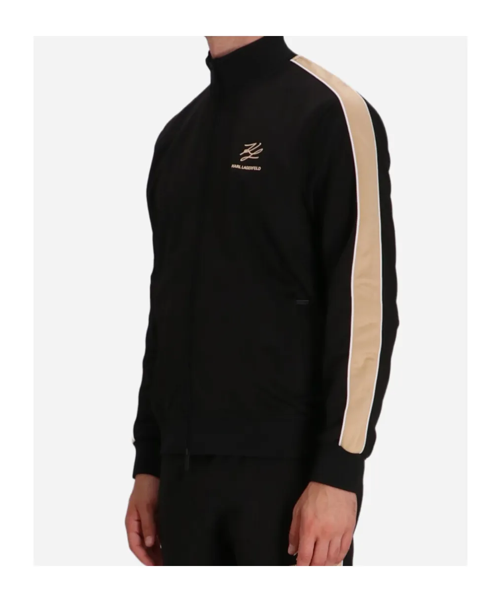 Karl Lagerfeld Stripe Detailed Jacket