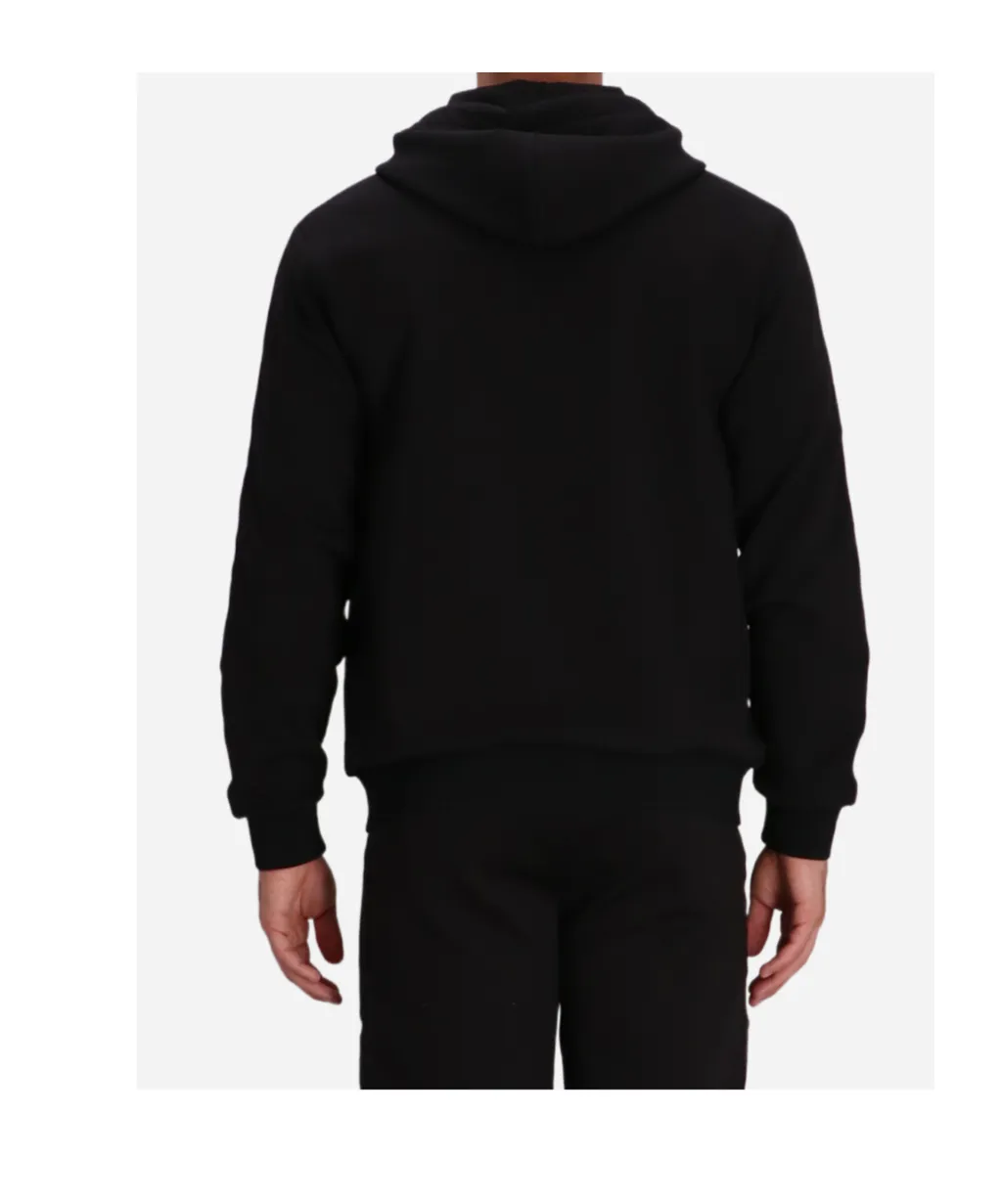 Karl Lagerfeld Zip-Up Long Sleeved Hoodie