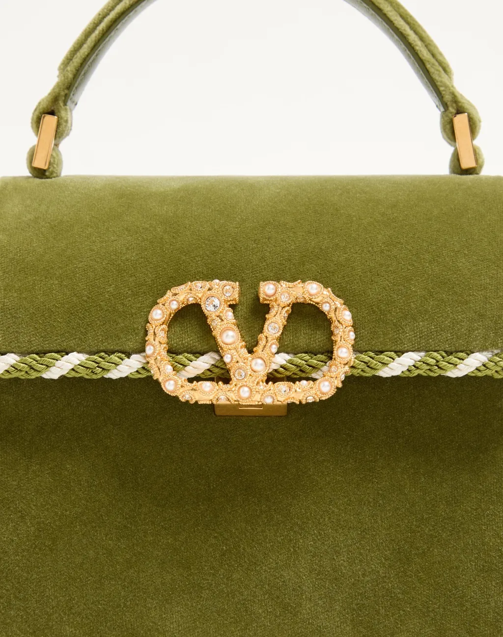 Valentino Vsling Tassel Detailed Mini Tote Bag