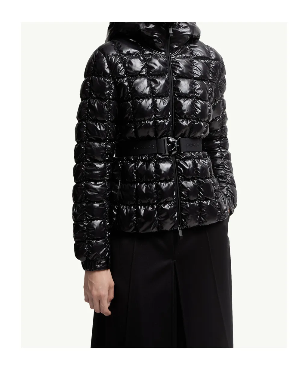 Eynard Hooded Square-Quilted Short Down Jacket