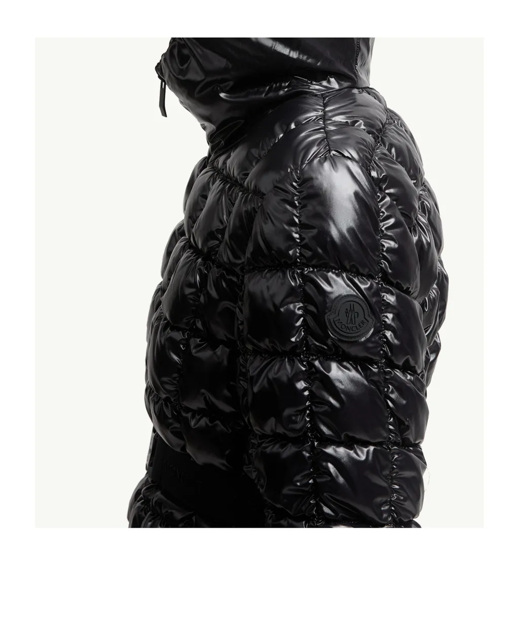 Eynard Hooded Square-Quilted Short Down Jacket