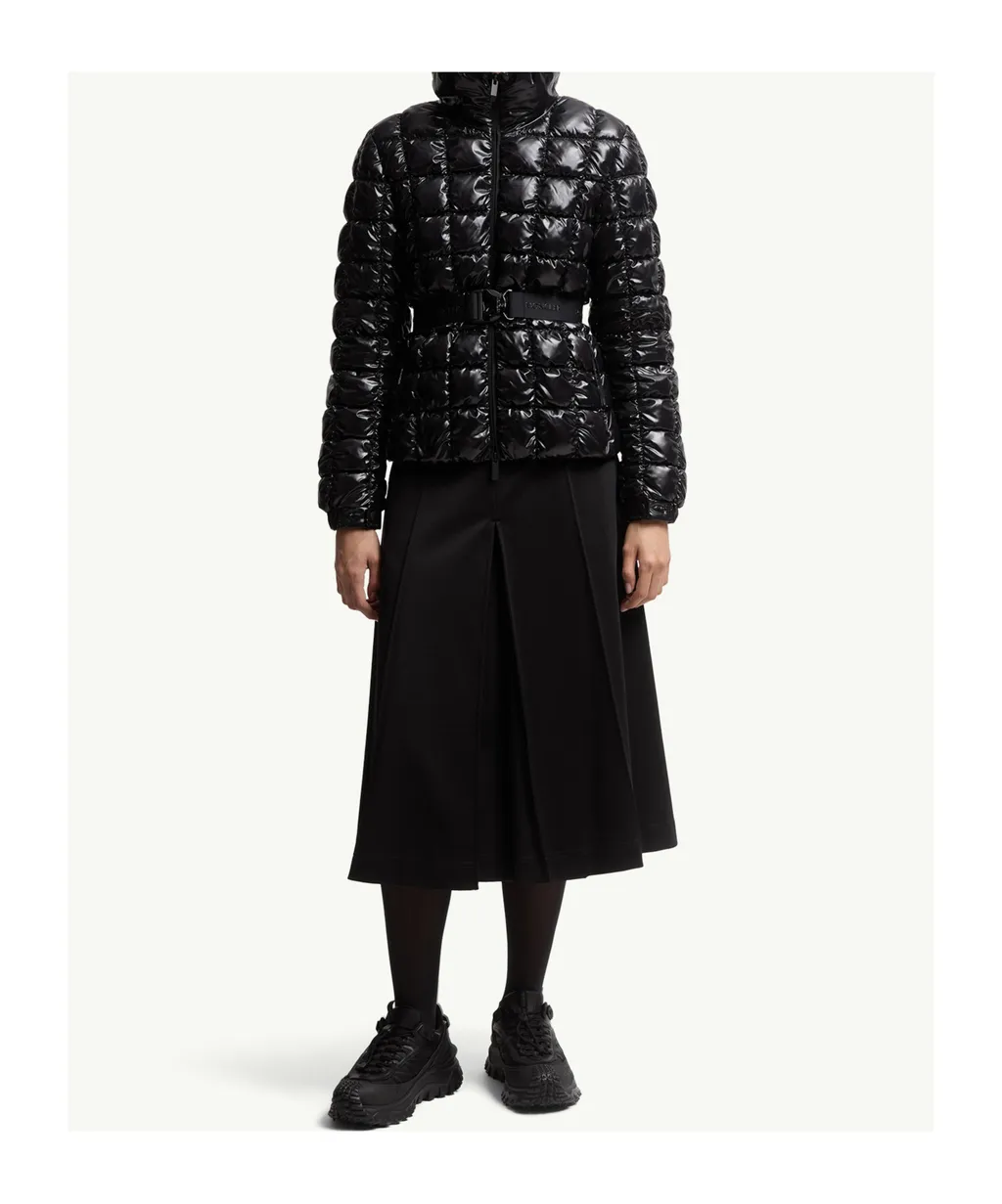 Eynard Hooded Square-Quilted Short Down Jacket