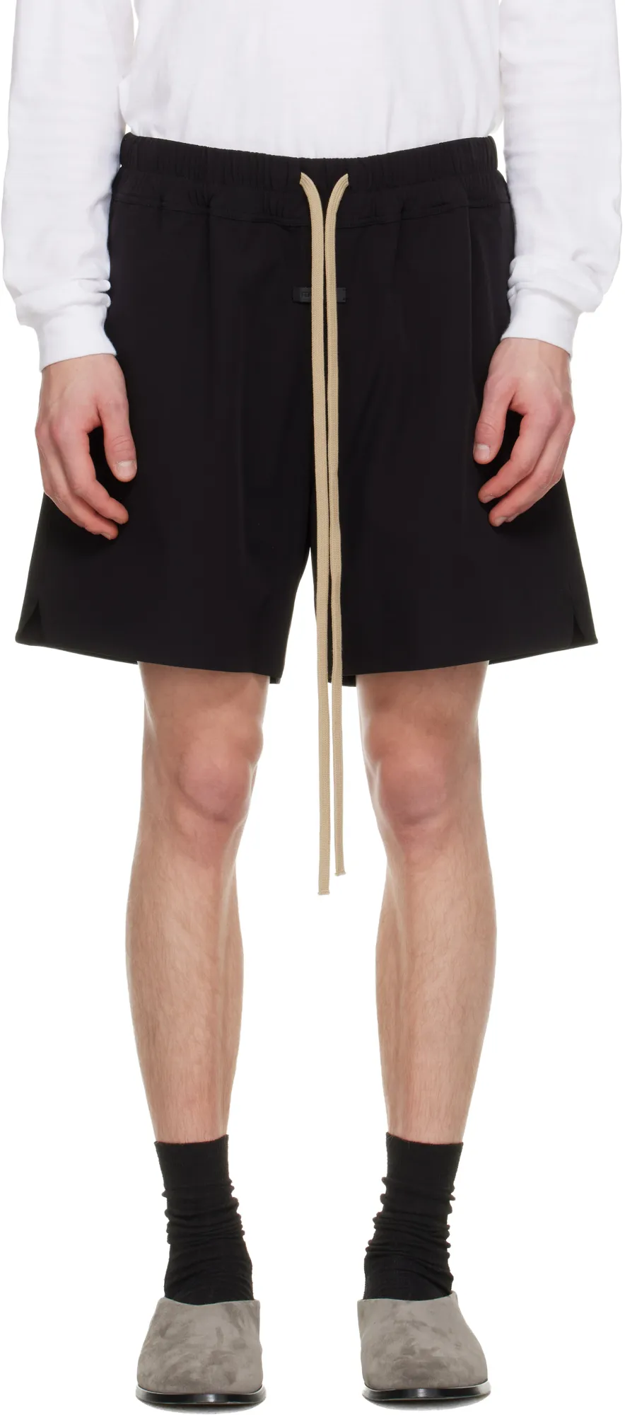 Fear Of God Running Drawstring Shorts