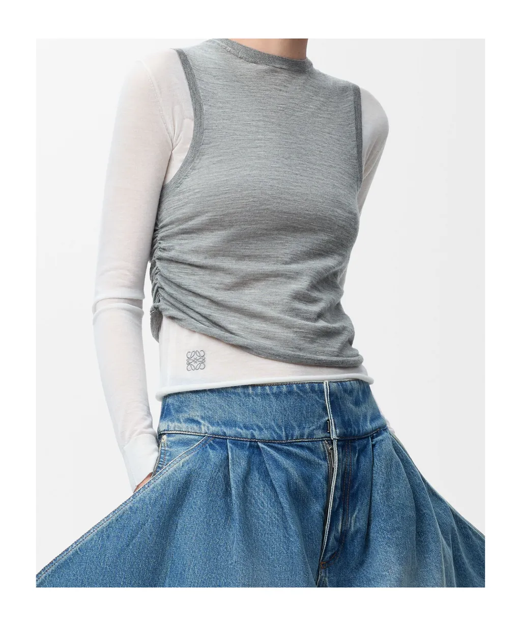 Cashmere Draped Sweater