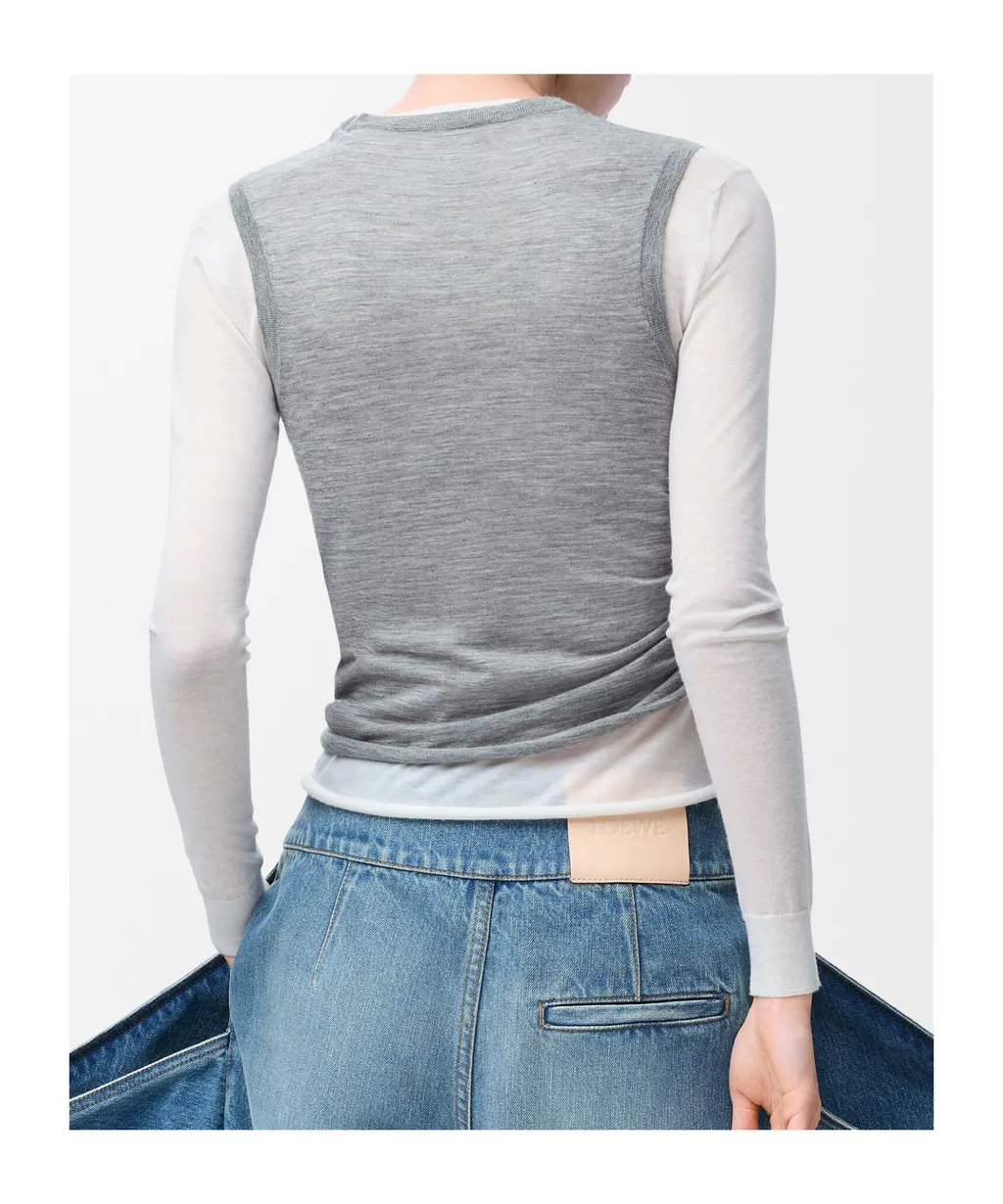 Cashmere Draped Sweater
