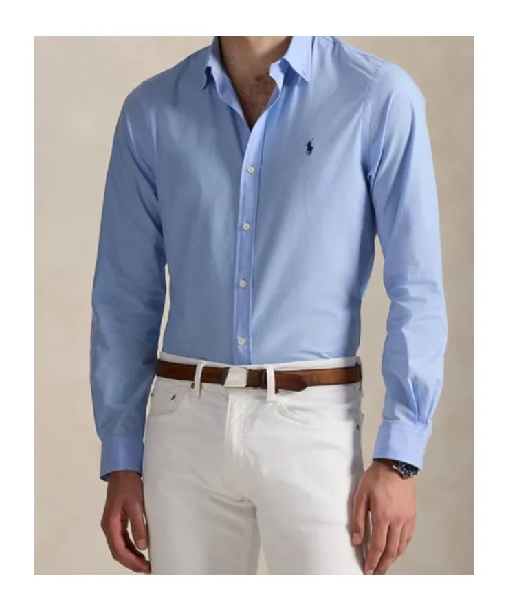 Long-Sleeve Oxford Shirt
