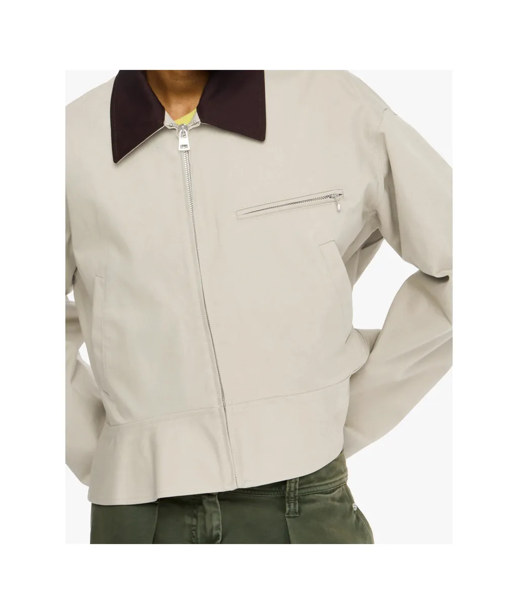 Peplum-Hem Jacket