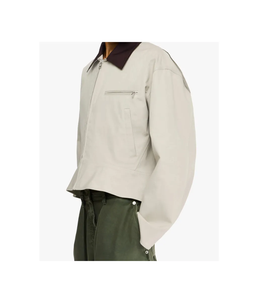Peplum-Hem Jacket