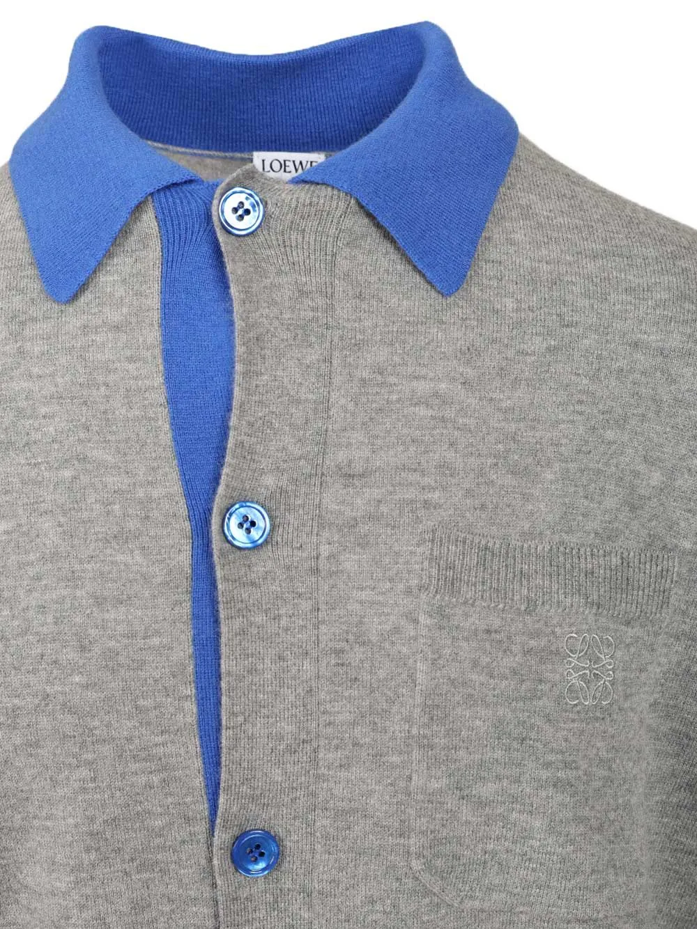Polo-Neck Cardigan
