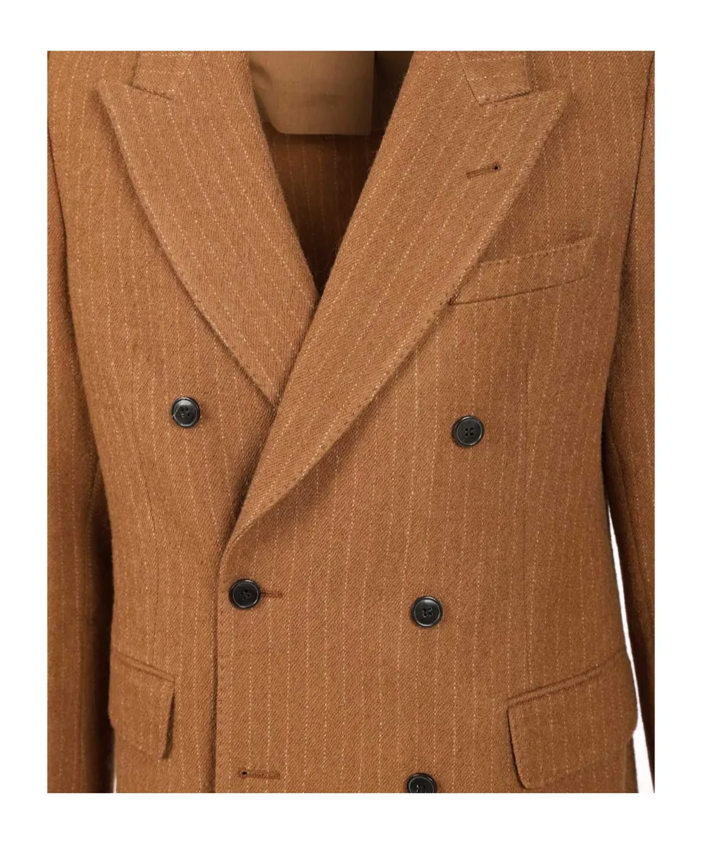 Benz Double Breasted Blazer Coats