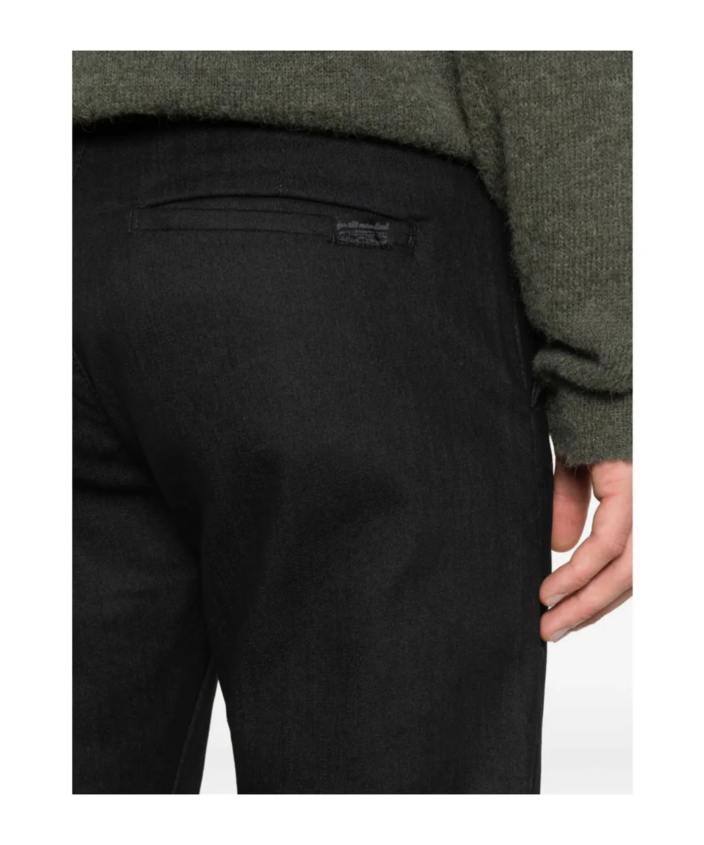 Cotton-Blend Trousers