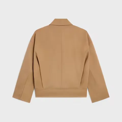 Jacket In Cotton Wool Gabardine
