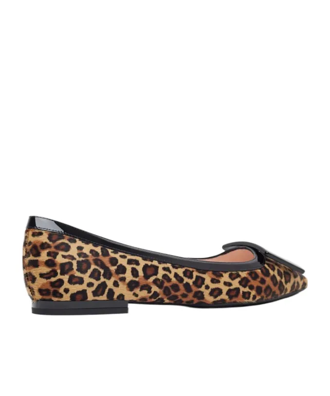 Roger Vivier Leopard Printed Ballerinas