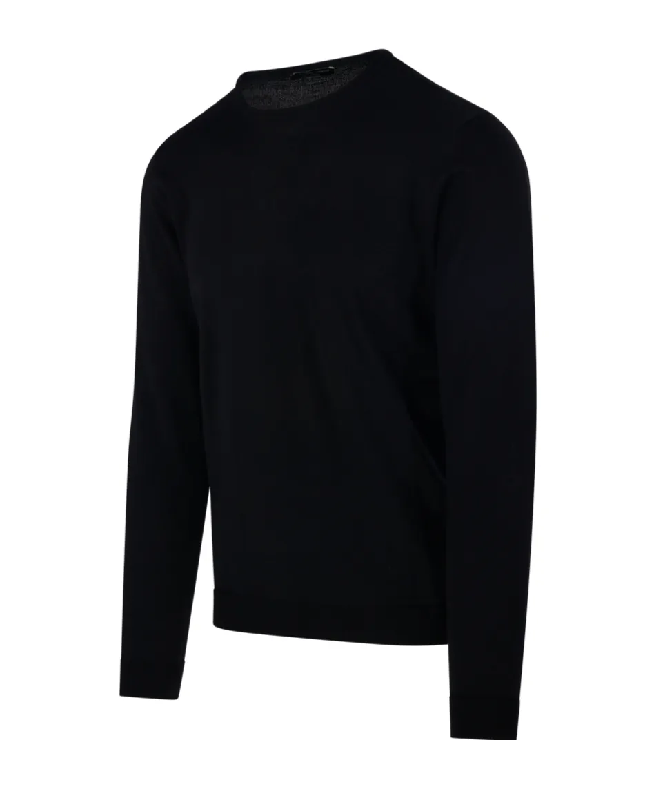 Roberto Collina Virgin Wool Round Neck Sweater