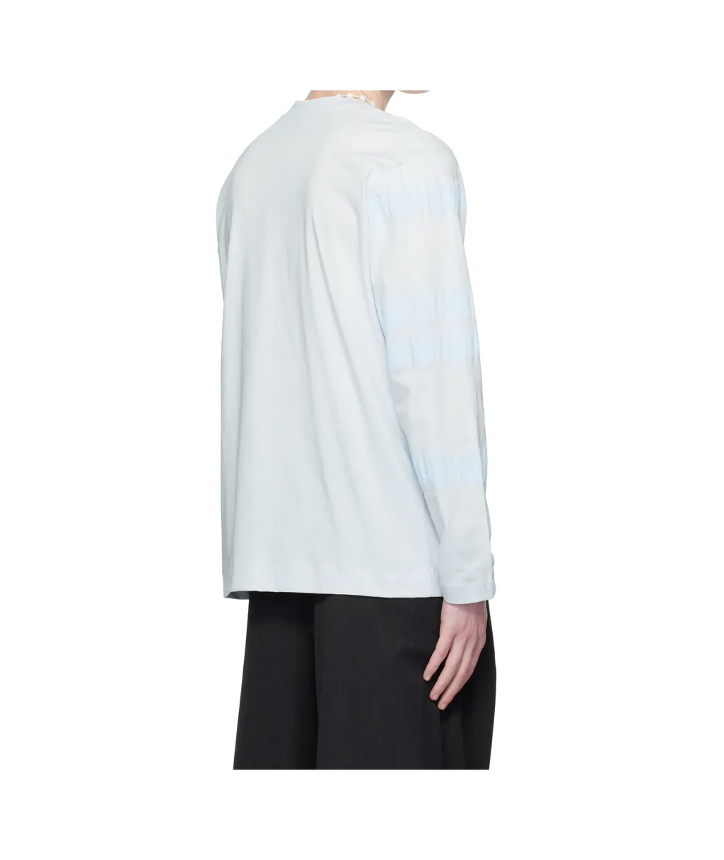 Ribbon Daisy Chain Print Long Sleeve T-Shirt