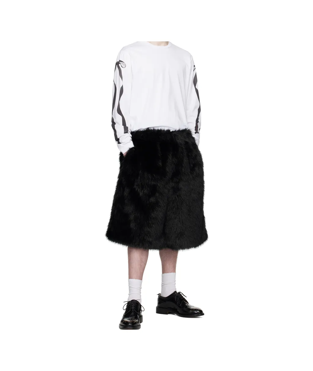Ribbon Bow Tail Long Sleeve T-Shirt