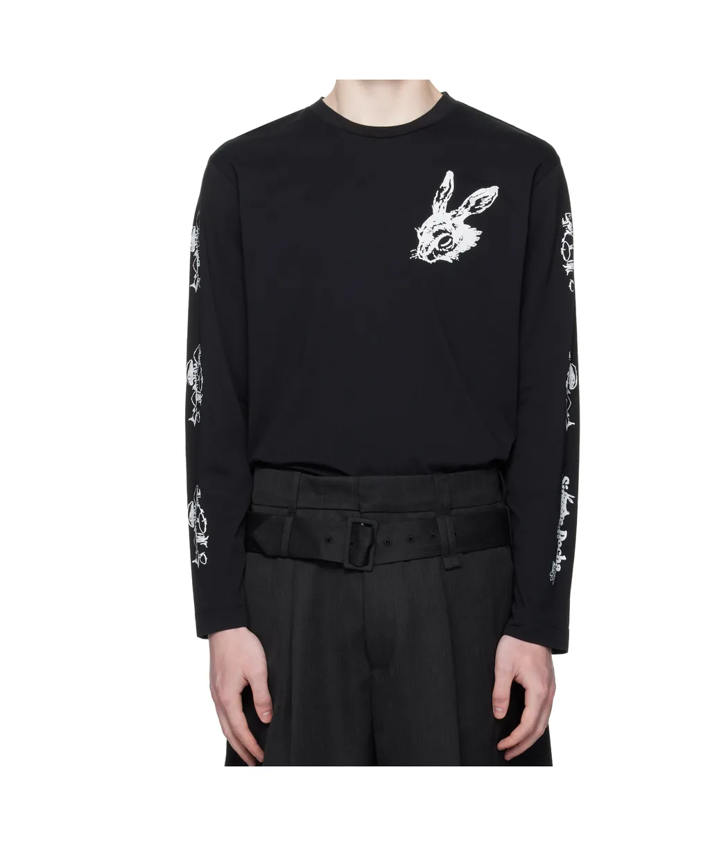 Double Tortoise And Hare Long-Sleeved T-Shirt
