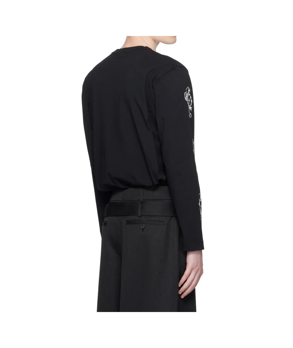 Double Tortoise And Hare Long-Sleeved T-Shirt