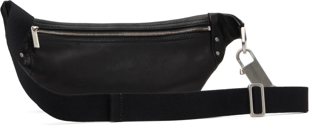 Leather Zip-Fastening Belt Bag