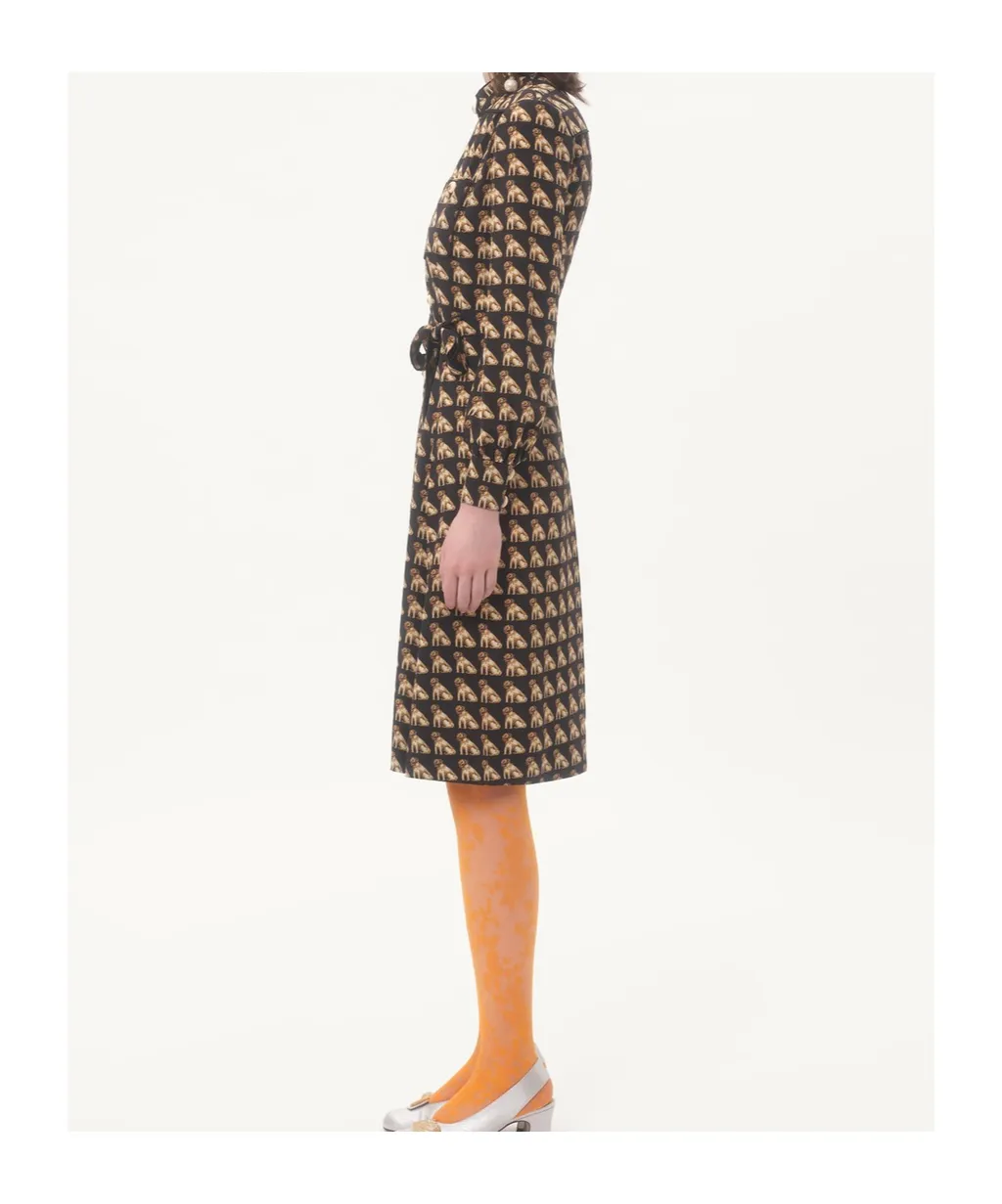Crepe De Chine Blouse With Petit Charles Print