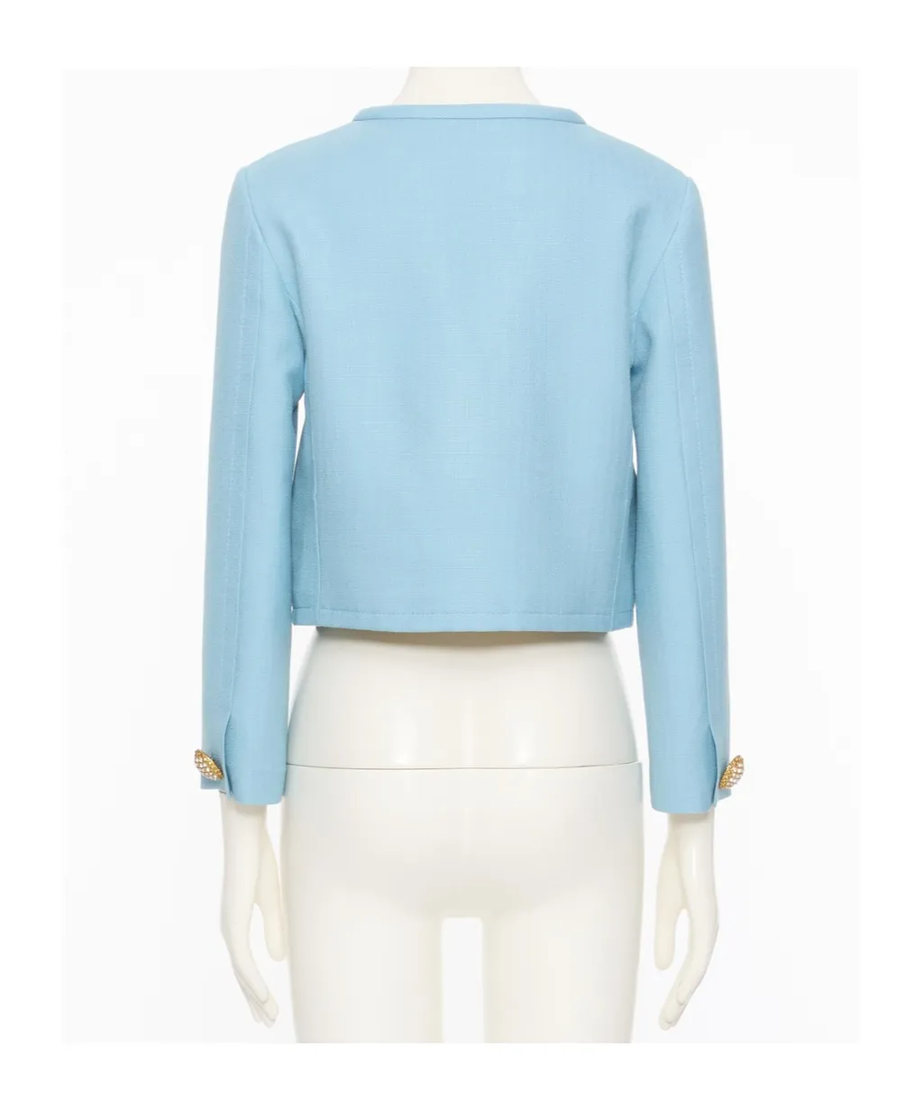 Embellished Button Jacket
