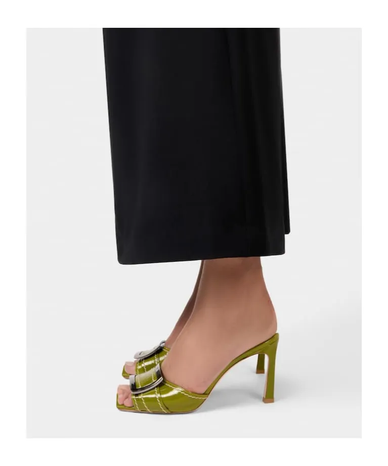 Trompette Mules In Patent Leather