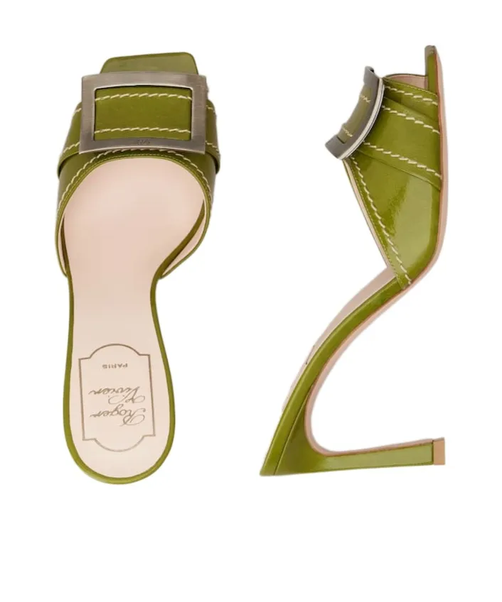 Trompette Mules In Patent Leather