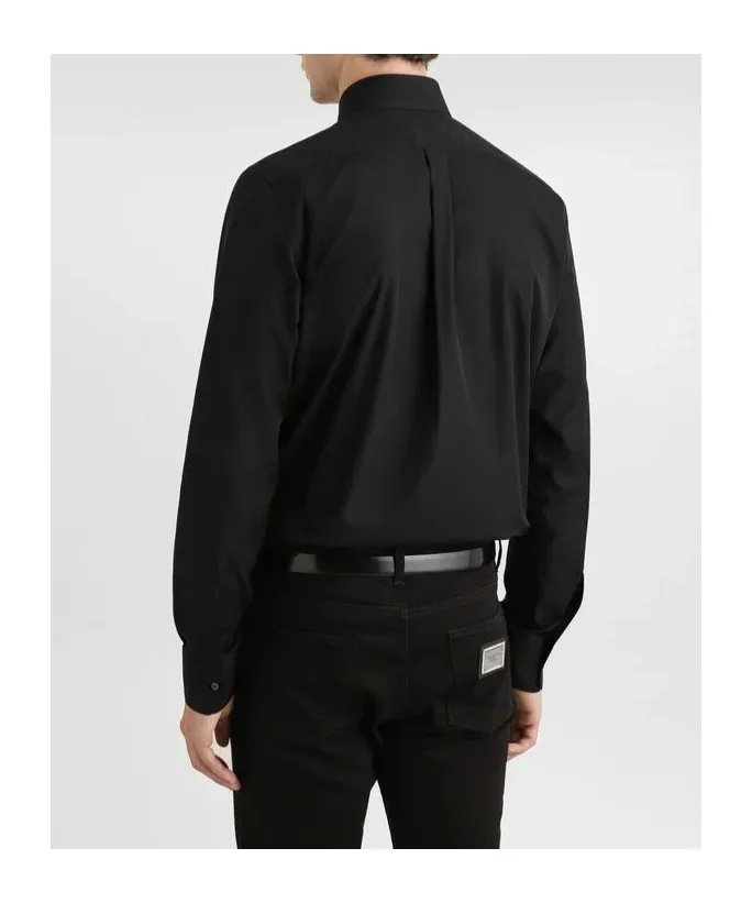 Point-Collar Shirt