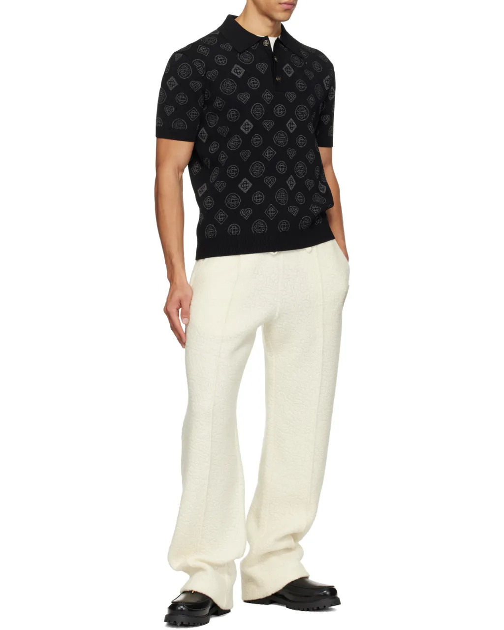 Casablanca Logo-Patch Drawstring Track Trousers