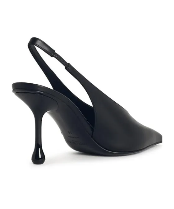 80Mm Isa Pointed-Toe Slingback Pumps